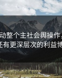 _51参与动整个主社会舆操作，背后或许还有更深层次的利益博弈。